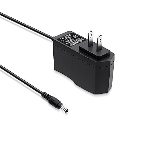 JOVNO DC Power Cord Replacement Charger 6V Compatible with ProForm Elliptical Smart Strider 480 490 500 600 LE, 390 395 475 510 E, 510 EX, 400 700, DC6V Power Supply Cord 6.6FT - Image 1