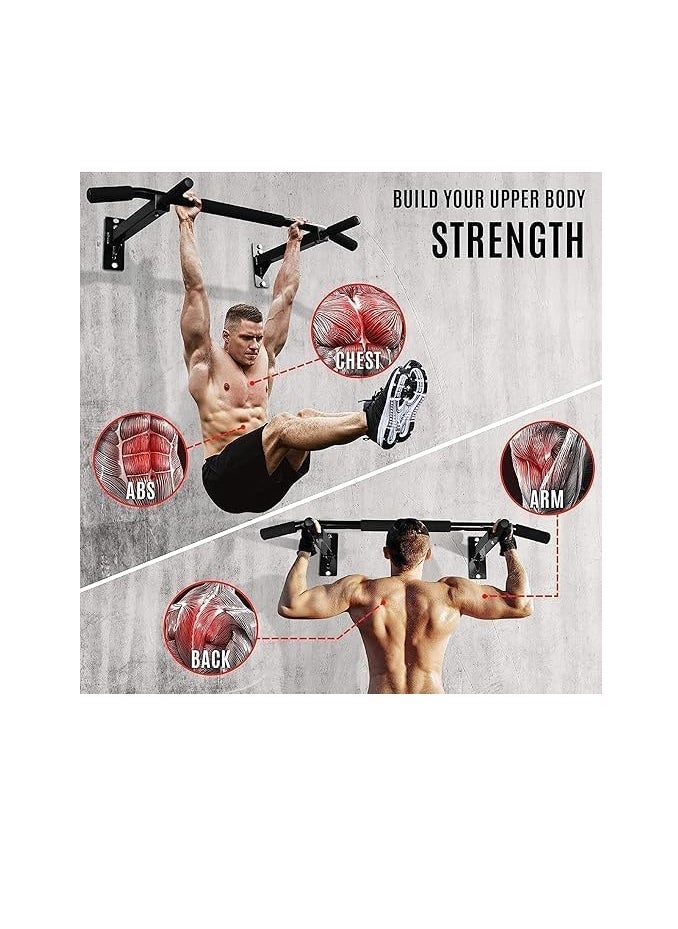 SportQ SPORTQ® Wall Pull Up Bar Positive Pull Up Bar Pull Up Fitness Trainer Wall Fitness Exercise Home Fitness  - Image 2