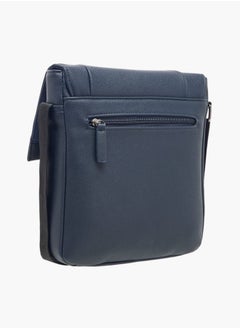 LBL by Shoexpress Men's Textured Crossbody Bag with Adjustable Strap  - Image 3