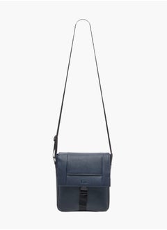 LBL by Shoexpress Men's Textured Crossbody Bag with Adjustable Strap  - Image 2