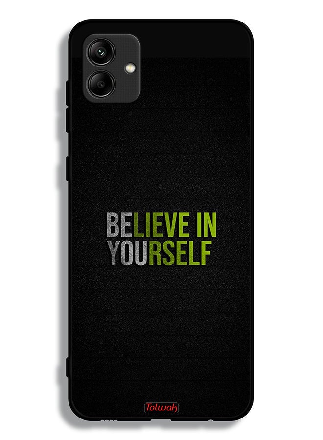 Tolwak Samsung Galaxy A04e Protective Case Cover Believe In Yourself - Image 1