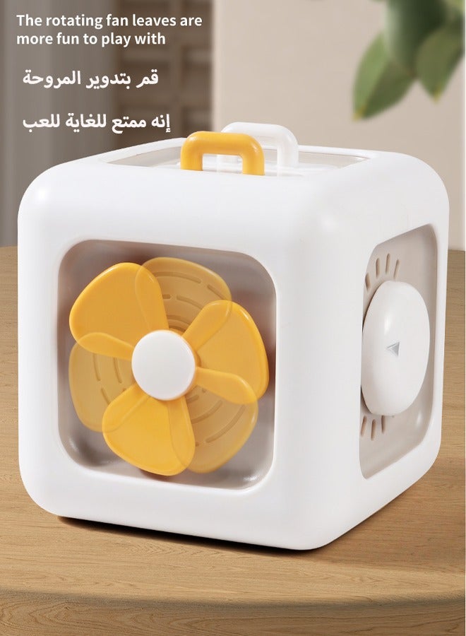 Children's Rubik's Cube Busy Ball Toy Rubik's Cube Busy Ball Montessori Early Education Baby Intelligence Training Hexahedron Busy Box ﻿Suitable for infants aged 6-24 months  - Image 4