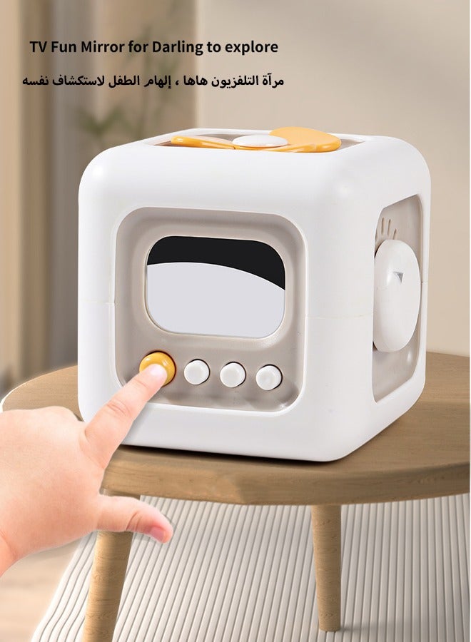 Children's Rubik's Cube Busy Ball Toy Rubik's Cube Busy Ball Montessori Early Education Baby Intelligence Training Hexahedron Busy Box ﻿Suitable for infants aged 6-24 months  - Image 5