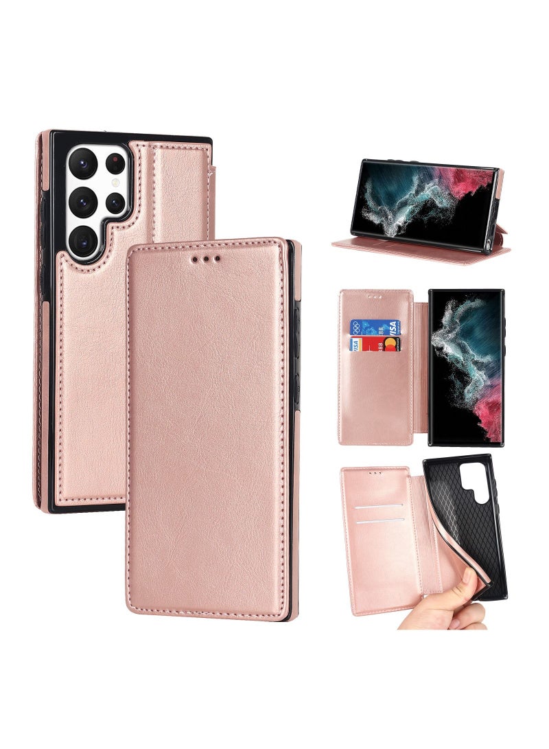 Suteni Flip Cover Leather Protective Case for Samsung Mobile Phone - Image 2