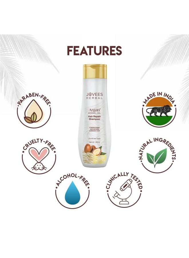 Jovees Hair Repair Shampoo Strengthens And Repair Damaged For All Hair Type 300 Ml - Image 4