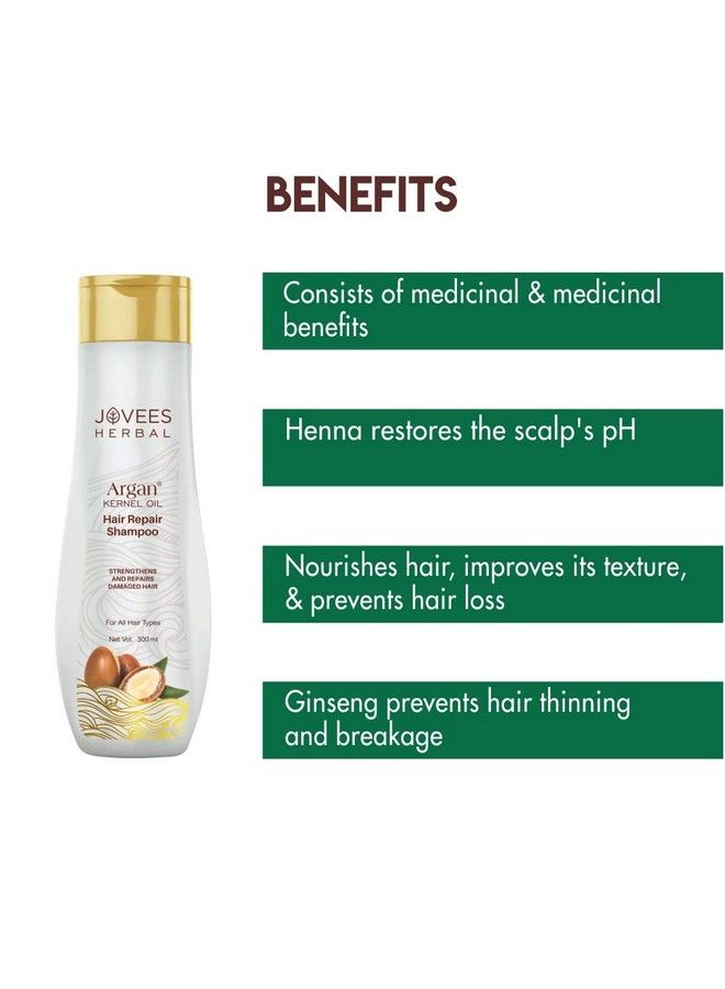 Jovees Hair Repair Shampoo Strengthens And Repair Damaged For All Hair Type 300 Ml - Image 5
