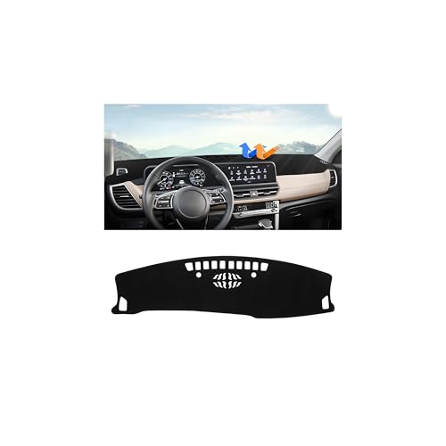 Autorder Dashboard Cover Mat for Kia Seltos 2024 2025 2026 Accessories Dash Cover Upgrade Flannel Dash Mat Sunshade Glare UV Rays Protector - Image 1