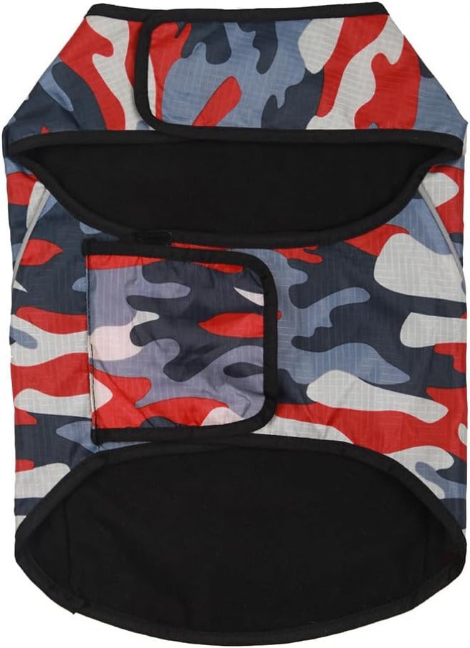 Winbate Dog Anxiety Jacket- Keep Calmig Vest Reflective Thunder Coat with D-Ring and Training Handle for Small Medium Large Dogs,Camouflage - Image 2