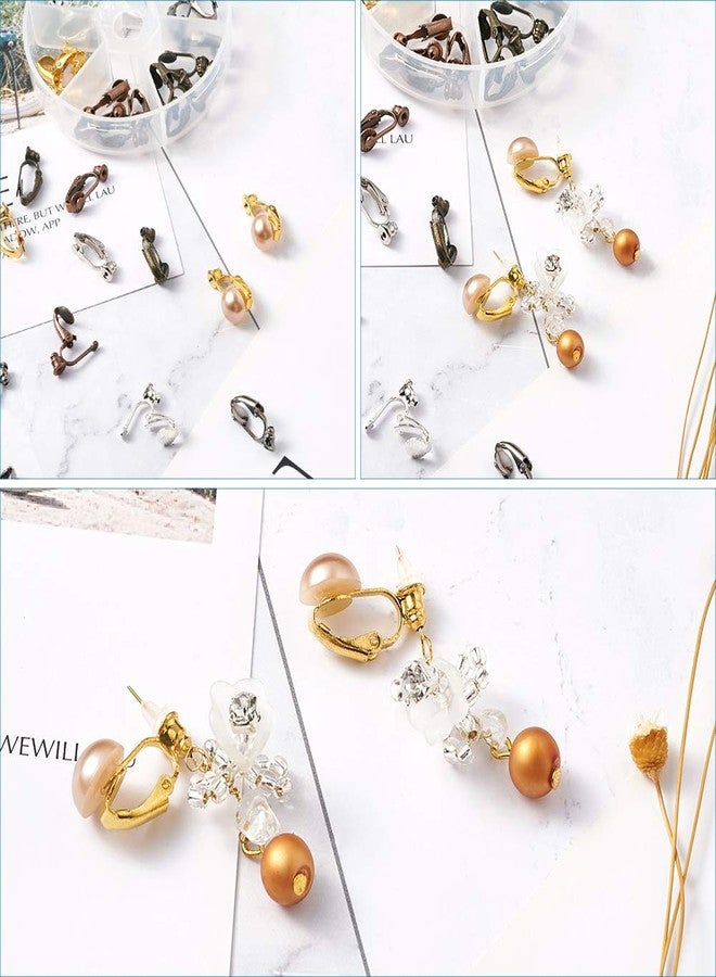 KISSITTY 36pcs/Box 6 Colors Brass Stud to Clip on Earring Converter 19x6mm for Non-Pierced Ears - Image 5