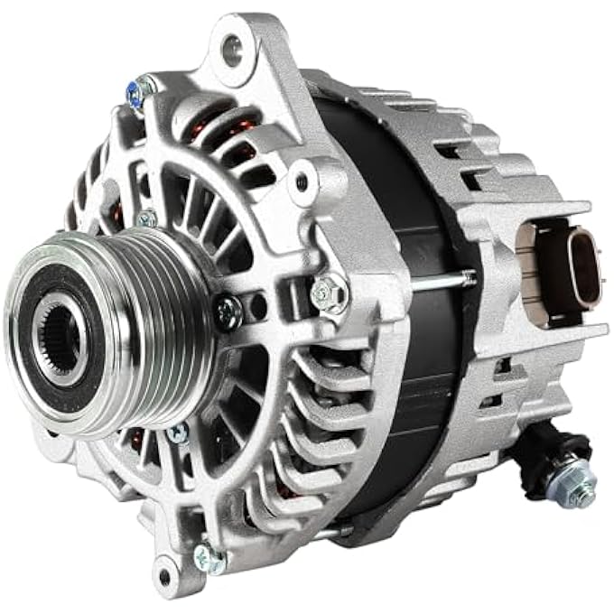 HXYBBGS 23700AA91A Alternator Compatible with Subaru Outback Legacy 2015-2017 Crosstrek 2016-2017 2.0L 2.5L 12V 130A 6-Groove Pulley CW - Image 1