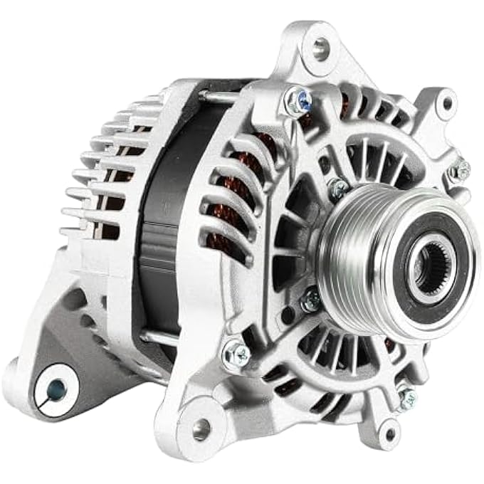 HXYBBGS 23700AA91A Alternator Compatible with Subaru Outback Legacy 2015-2017 Crosstrek 2016-2017 2.0L 2.5L 12V 130A 6-Groove Pulley CW - Image 2