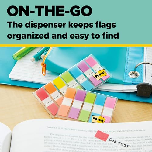 Post It Post-it Flags 683-5CF, 5 Colors, 0.47 inch x 1.70 inch, Set of 2, 200 Total Flags - Image 5