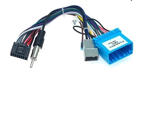 ModishOmbre Modorwy ABS300 Plastic Material 9 inch Hyundai Car Stereo Frame with Wiring Suitable for Base Model Hyundai SANTRO 2006-2015 - Image 2