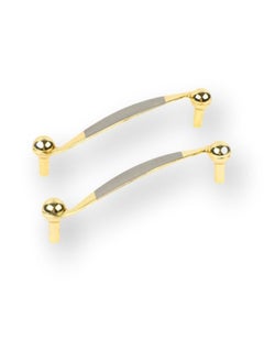 Graffiti Resin 2-Piece Gold Tray Handles 
