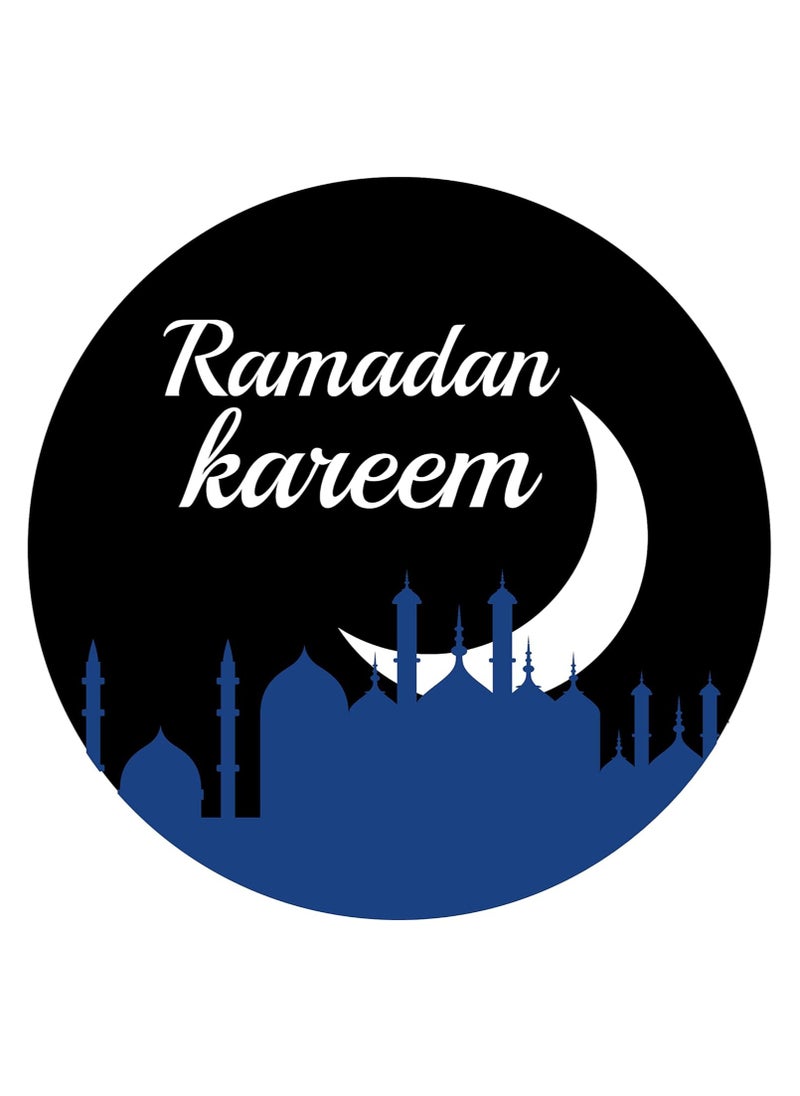 PRINTSHOP4ME Ramadan Vinyl Stickers Pack–Decorative Islamic Themed Stickers For Ramadan And Eid Celebrations–Perfect For Home,Gift Wrapping,Notebooks,Water Bottles,Laptops  - Image 1