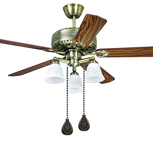 Dotlite Bronze Ceiling Fan Pull Chain Set, Decorative Pull Chain Pendant Extension, 12 Inches Lighting & Fan Beaded Ball Fan Pull Chain Extender with Connector (2 Pack) - Image 3