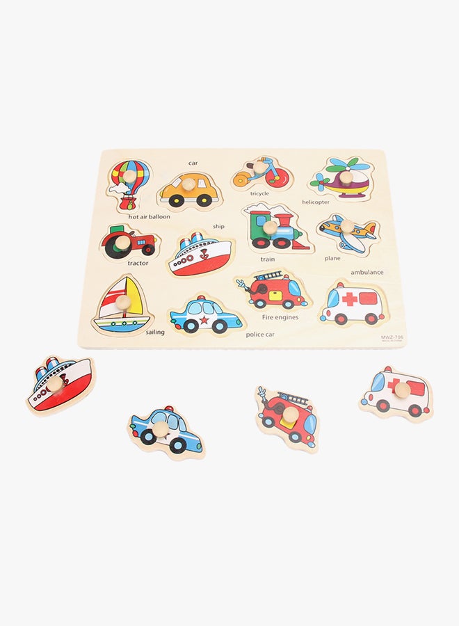 Early Educational Wooden Puzzle Toy(706) - Image 2