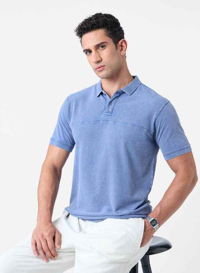 ذا سوليد ستور بولو بتأثير غسيل قديم - Image 1