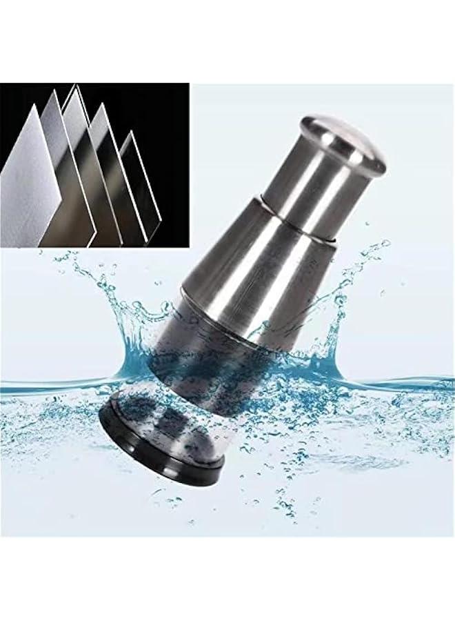 Pressed Garlic Chopper,Multi-functional Manual Garlic Press,Upgraded Stainless Steel 304 Garlic Masher,Manual Garlic Masher,Suitable For Mincing Garlic,Slicing Peppers And Onions,Easy To Operate - Image 3
