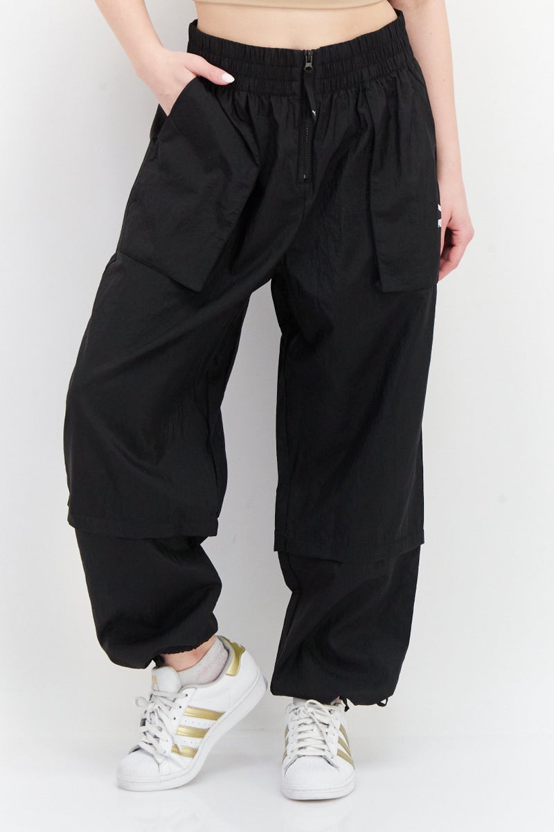 PUMA Women Relaxed Fit Training Pants, Black - Image 1