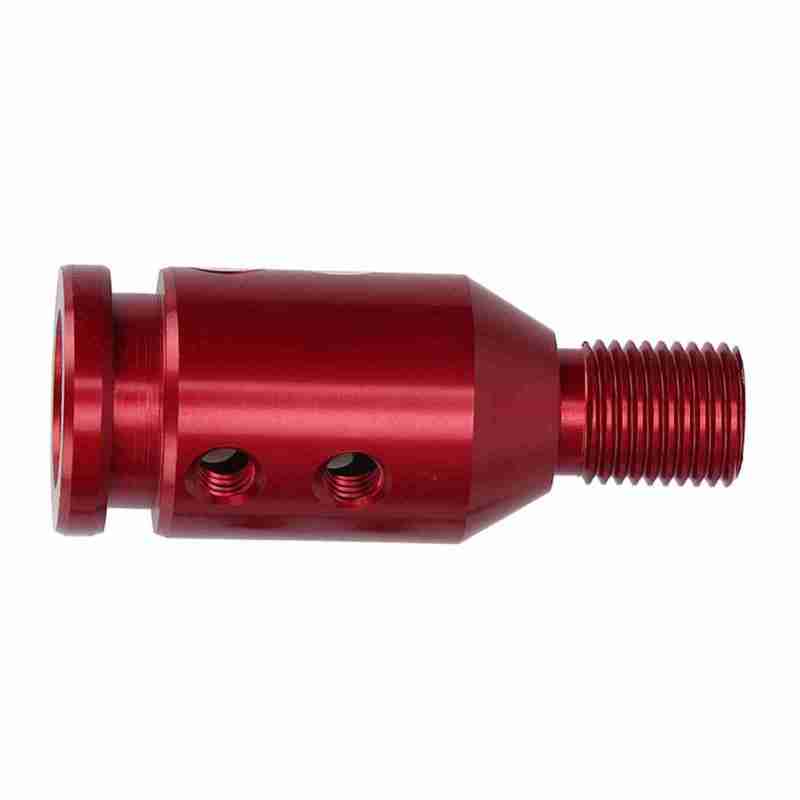 Shift Knob Adapter for Non Threaded Shifters 12x1.25 Universal Aluminum - Red Anti-Corrosion Shift Knob Adapter for Car Models - Image 4