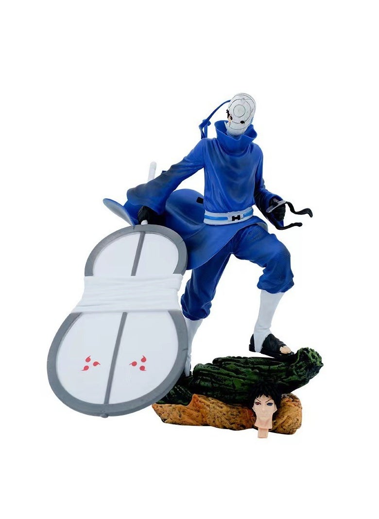 General Naruto doll model ornaments, Akatsuki organization Uchiha Obito model toy decoration collection gifts  - Image 1