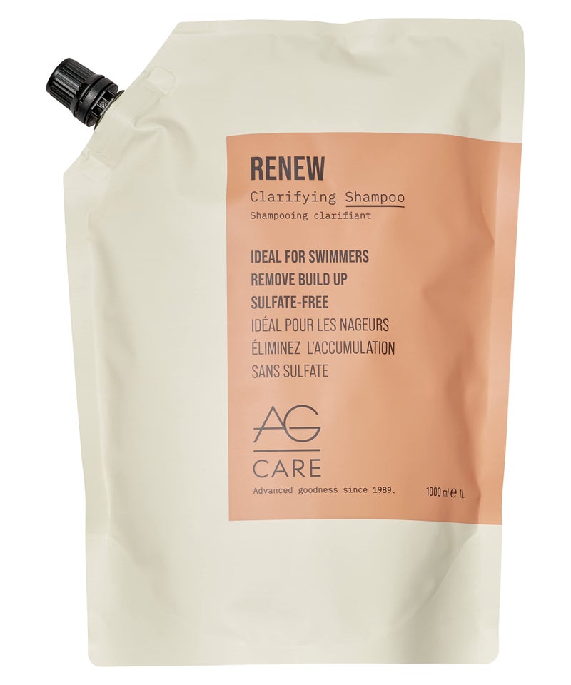 AG Care Renew Clarifying Shampoo, Remove Build Up, Colour Safe Sulfate-Free Shampoo 33.8 Fl Oz - Image 1