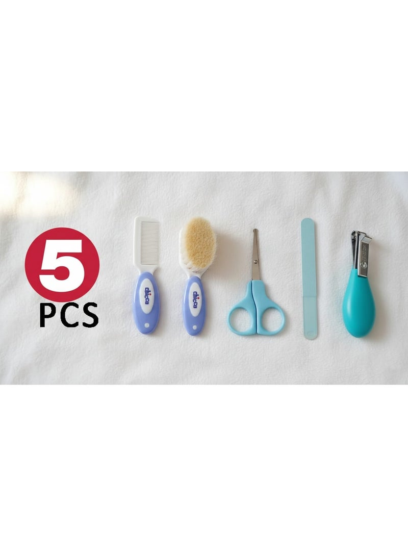 شيكو Baby Care Kit 5 Pieces | Baby Care Kit | Baby Grooming Kit | Baby Care Set | Infant Care Kit | Newborn Care Kit | Baby Hygiene Kit | Baby Healthcare Kit | Baby Grooming Set | Newborn Grooming Set | Baby Essentials Kit | Baby Care Accessories | Baby Hygiene Set | Newborn Essentials | Baby Nursery Essentials | Baby Nail Care Kit | Baby Nail Clipper Set | Baby Nail Scissors | Baby Nail Clippers | Baby Nail File | Baby Hair Brush | Baby Comb | Baby Hair Brush and Comb Set | Baby Personal Care Kit | Infant Grooming Kit | Baby Cleaning Kit | Newborn Care Accessories | Baby Gift Set | Newborn Gift Set - Image 5