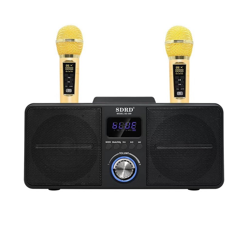 Sd309 Family Ktv Wireless Microphone Bluetooth Audio Integrated Machine Support Karaoke Machine Wireless Connection Tv - Image 1