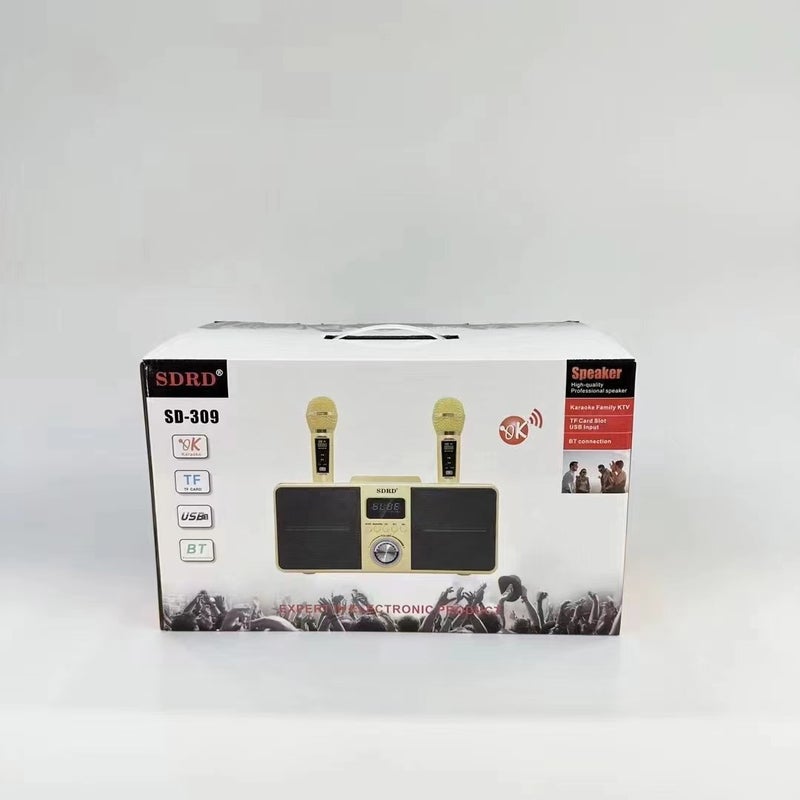Sd309 Family Ktv Wireless Microphone Bluetooth Audio Integrated Machine Support Karaoke Machine Wireless Connection Tv - Image 5