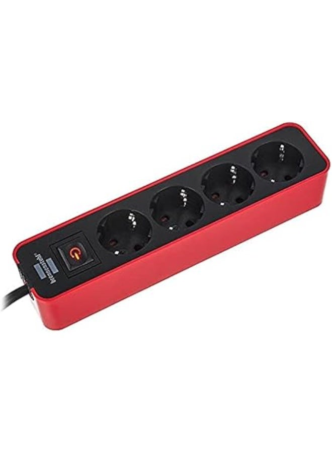 4-outlet power strip, 4-way power strip - Image 1