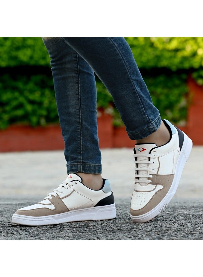 Cruiser Men's Atlas White-Blue Sneakers_7 UK (2512-2) - Image 2