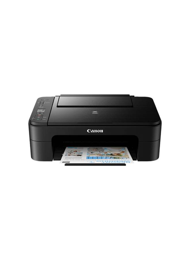 كانون طابعة نفث الحبر PIXMA TS3340 3 في 1 MKII باللون الأسود أسود - Image 3