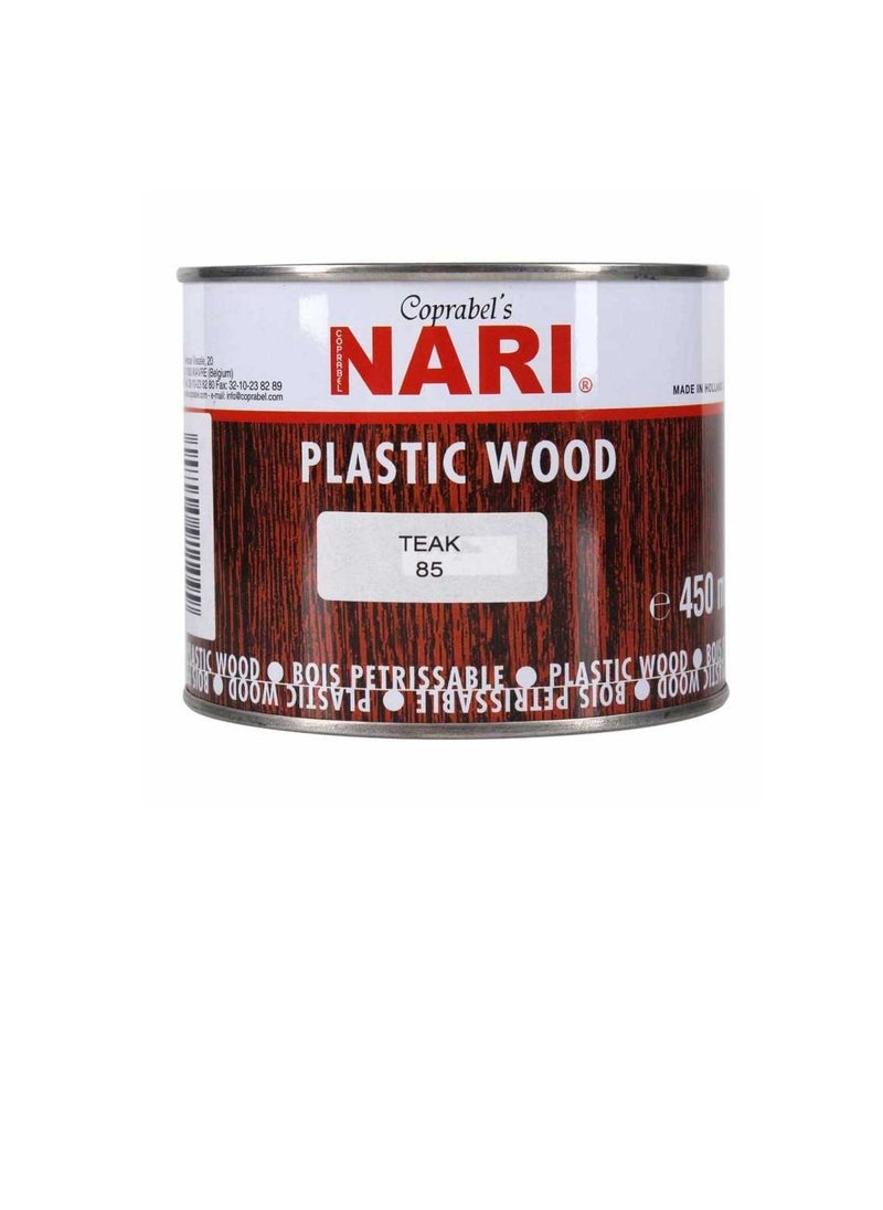 Coprabel Nari Plastic Wood 85 Teak - 450ml  - Image 3