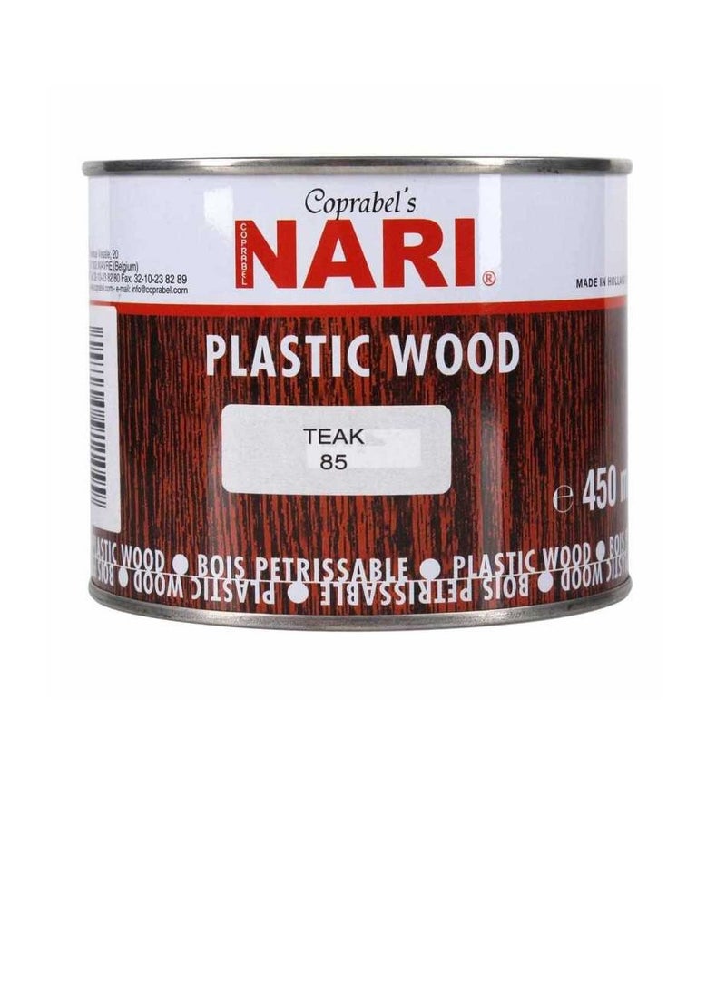 Coprabel Nari Plastic Wood 85 Teak - 450ml  - Image 1