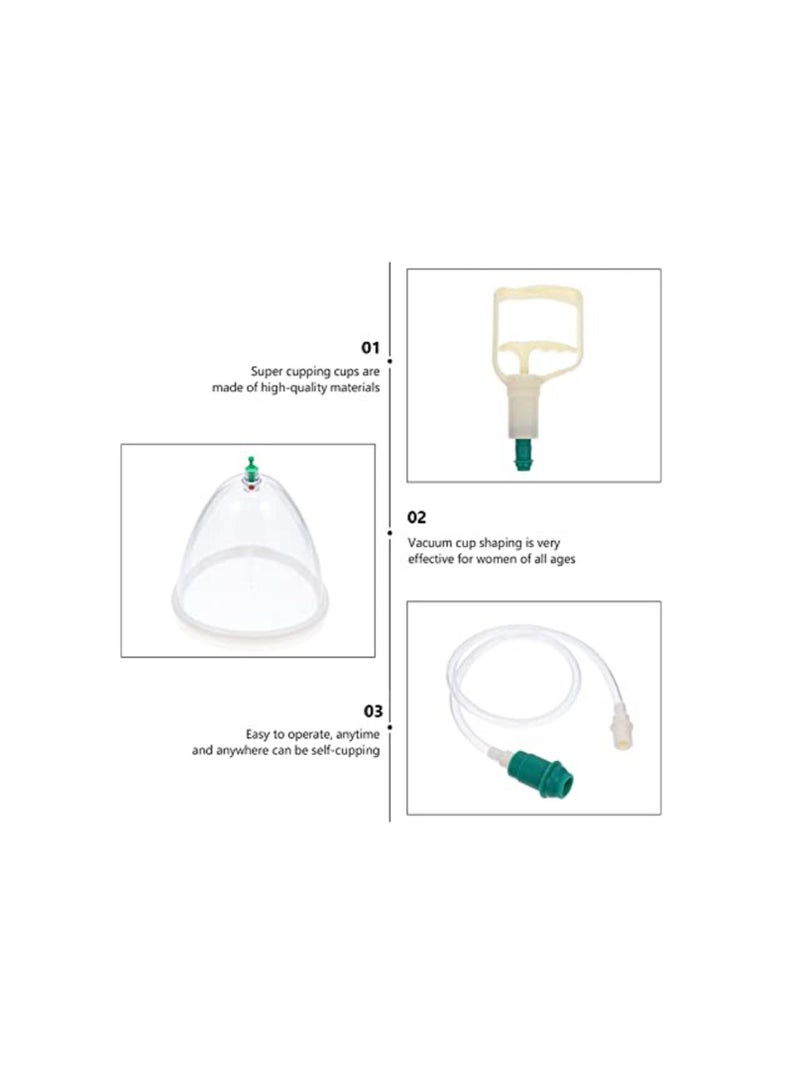 Generic Natural cupping therapy cup and vacuum therapy massager back and neck pain relief large suction cup for back and body massage - Image 3