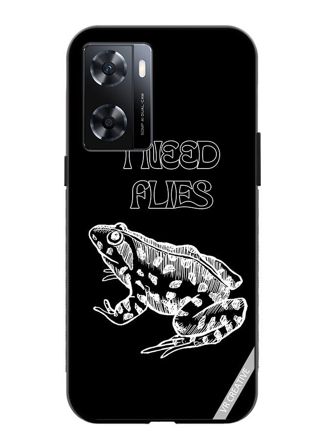 VR CREATIVE Protective Case Cover For OnePlus Nord N20 SE I Need Flies Frog Design Multicolour - Image 1