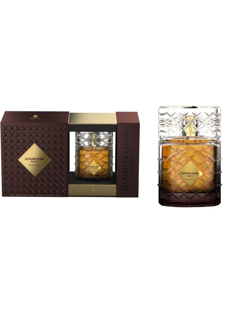 RIIFFS PERFUMES GOLDEN ELIXIR RESERVE BY RIIFFS EXTRAIT DE PARFUM FOR 1OOml - Image 2