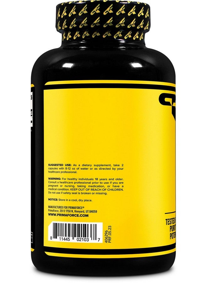 Primaforce L-Arginine (300 Capsules, 150 Servings / 1,000 mg L-Arginine Per Serving) | Extra Strength Amino Acid Supplement for Men and Women - Gluten Free, Non-GMO - Image 3