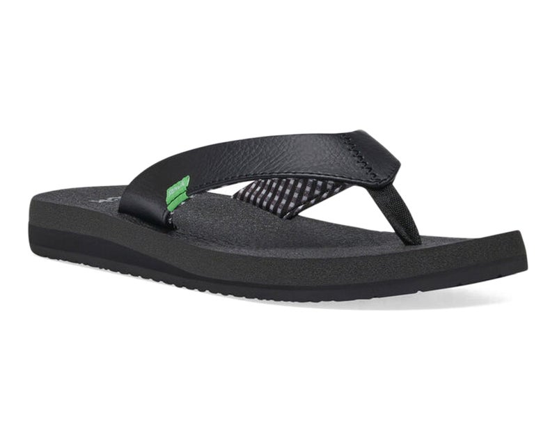 Sanuk Yoga Mat - Cushioned Sandals - Women's Ebony - 8 - Image 2