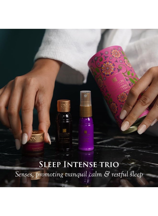SPA CEYLON Sleep Intense Wellness Trio Set | Intensive Spa Essentials For Deep Rest | Ayurvedic Pampering Kit With Natural Ingredients | Gift set - Image 4