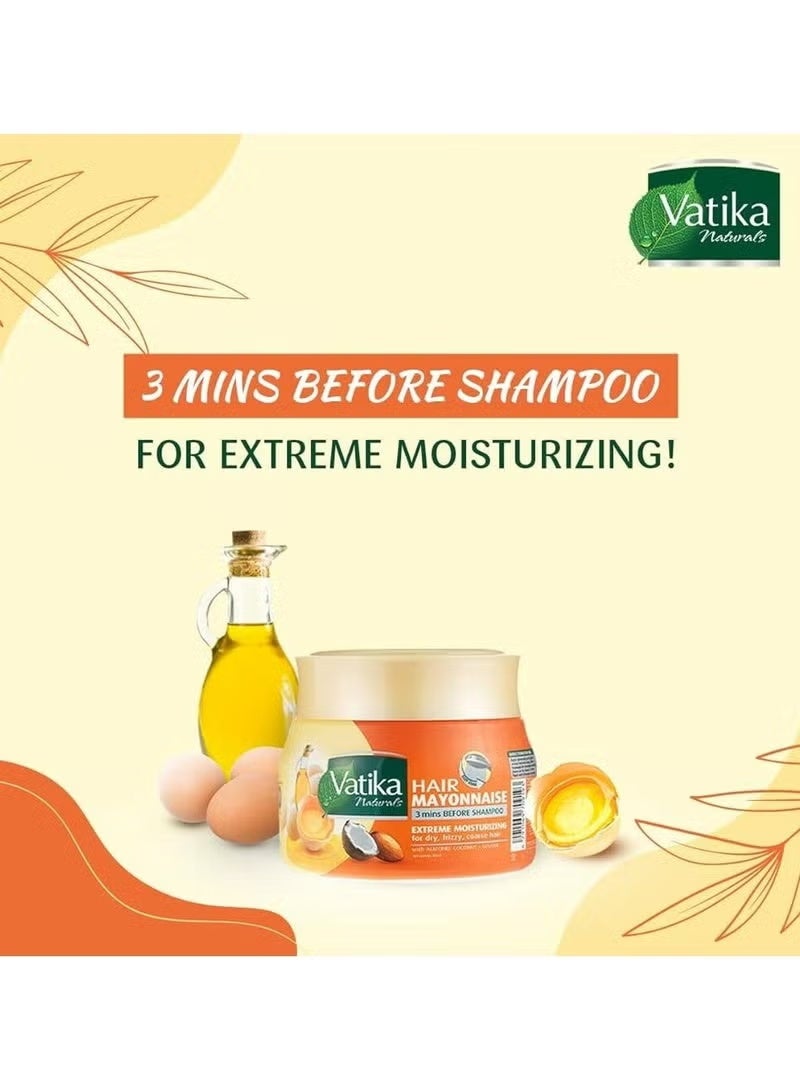VATIKA Hair Mayonnaise With Almond, Coconut, Sesame 500 ML - Image 3