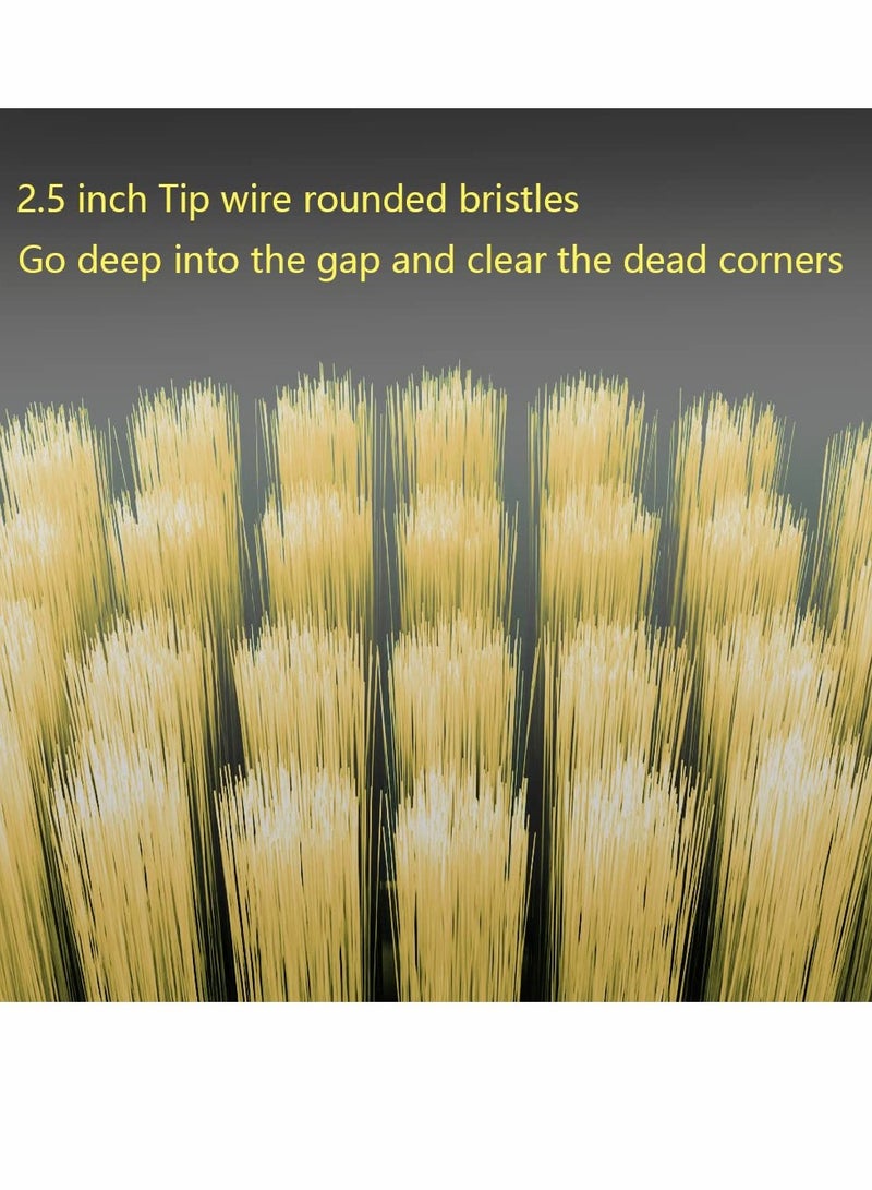 KASTWAVE Auto Interior Dust Brush, 2 Pcs Car Detailing Brush - Image 2