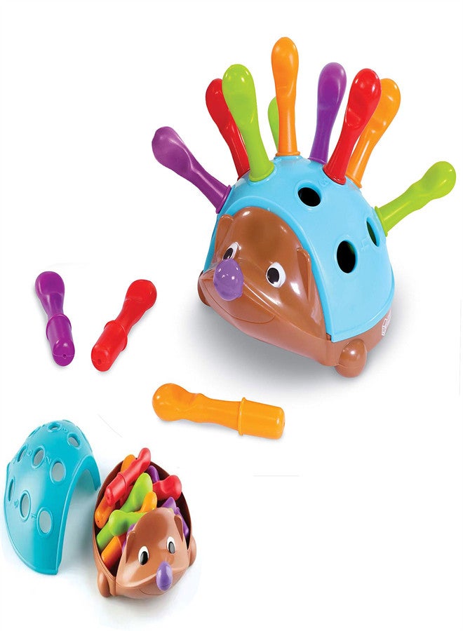 Excefore Toddler Learning Toys, KASTWAVE, Preschool Fine Motor Game and Color Recognition Toys for Kids Ages 18+ Months, Montessori Toys, Hedgehog Stuffers Toy for Kids - Image 3