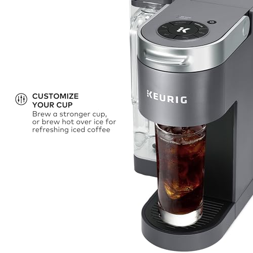 Keurig K-Supreme Single Serve K-Cup Pod Coffee Maker, MultiStream Technology, 4 Brew Sizes, 66oz Dual-Position Removable Reservoir, Gray - Image 5