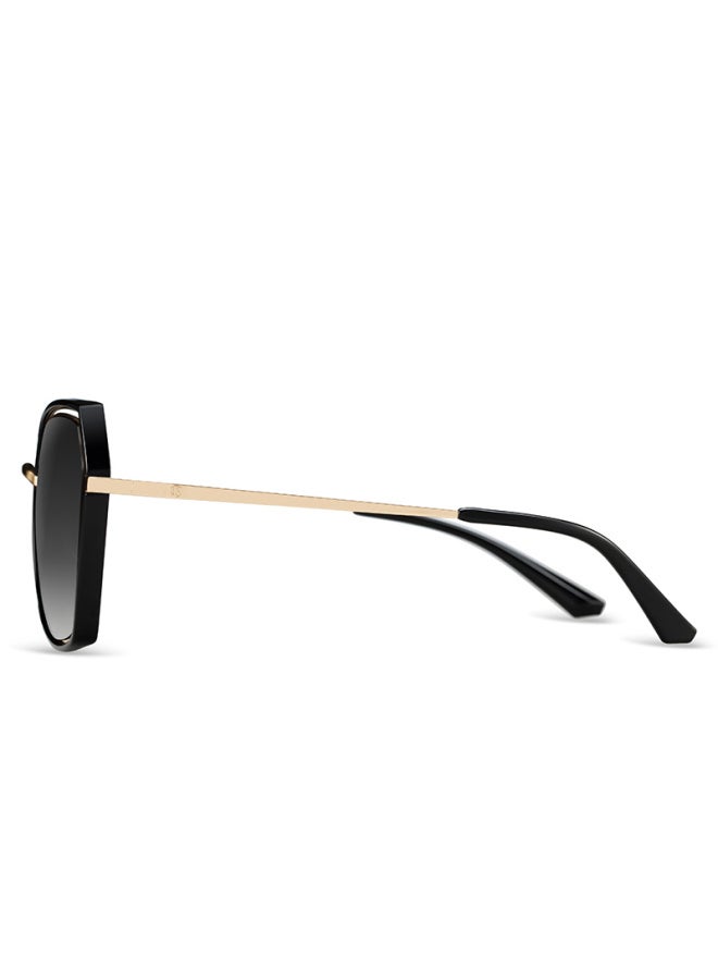 Horien Women's Polarized Uv Protection Outdoor Driving Sunscreen Sunshade Large Frame Slim Sungl N6621n26p - Image 3