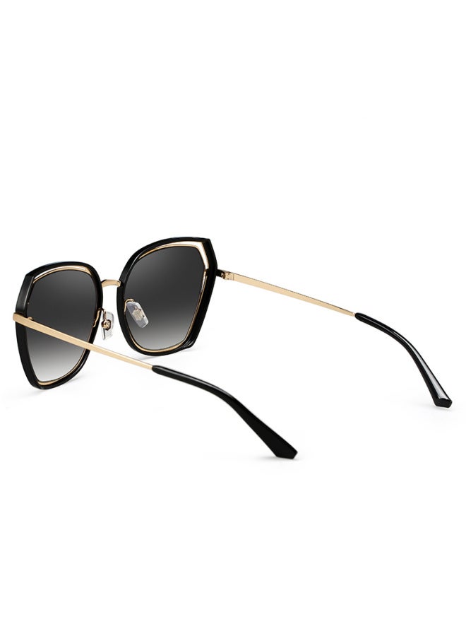 Horien Women's Polarized Uv Protection Outdoor Driving Sunscreen Sunshade Large Frame Slim Sungl N6621n26p - Image 4