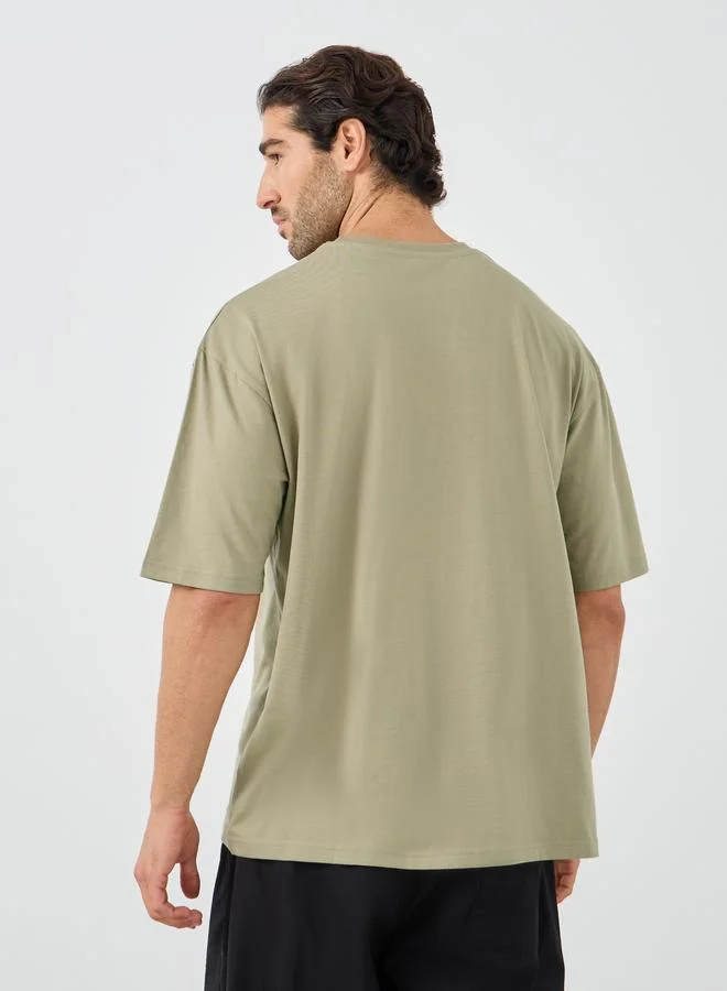 Styli Styli Seam Insert Oversized T-Shirt