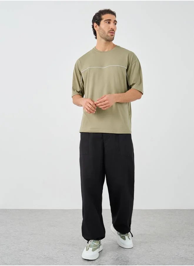 Styli Styli Seam Insert Oversized T-Shirt