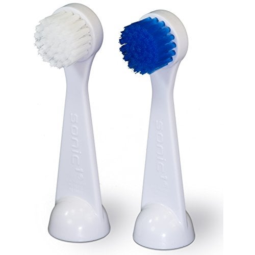Cybersonic3 - Deluxe Large Replacement Brush Heads, 2 Pack, Compatible With All Cybersonic Electric Toothbrushes - Image 1